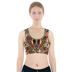 Hail Fine Art Print Sports Bra With Pocket by Sapixe