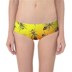 Insect Pattern Classic Bikini Bottoms by Sapixe