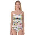 Owl Pattern Camisole Leotard  View1