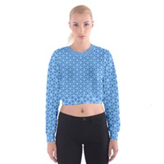 Fresh Tiles Cropped Sweatshirt by jumpercat