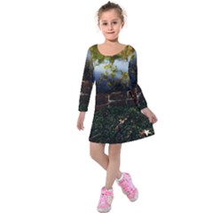 Highland Park 10 Kids  Long Sleeve Velvet Dress by bestdesignintheworld