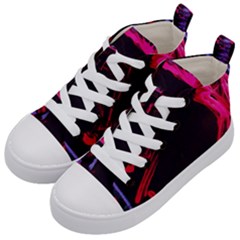 Calligraphy 4 Kid s Mid-top Canvas Sneakers by bestdesignintheworld