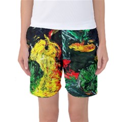 Tigers Lillies Women s Basketball Shorts by bestdesignintheworld