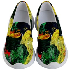 Tigers Lillies Kid s Lightweight Slip Ons by bestdesignintheworld