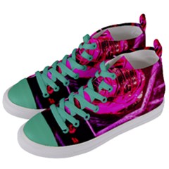 Calligraphy 2 Women s Mid-top Canvas Sneakers by bestdesignintheworld