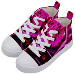 Calligraphy 2 Kid s Mid-top Canvas Sneakers by bestdesignintheworld