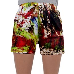 Collosium   Swards And Helmets 4 Sleepwear Shorts by bestdesignintheworld