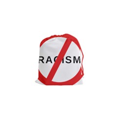 2000px No Racism Svg Drawstring Pouches (xs)  by demongstore