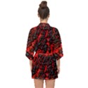 Volcanic Textures Half Sleeve Chiffon Kimono View2
