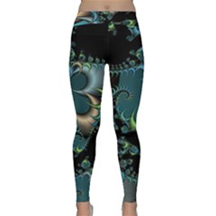 Fractal Art Artwork Digital Art Classic Yoga Leggings by Sapixe