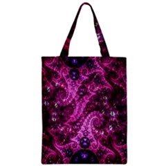 Fractal Art Digital Art Zipper Classic Tote Bag by Sapixe