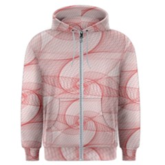 Red Pattern Abstract Background Men s Zipper Hoodie by Sapixe