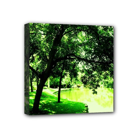 Lake Park 17 Mini Canvas 4  X 4  by bestdesignintheworld