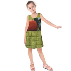 Pumpkins 10 Kids  Sleeveless Dress by bestdesignintheworld