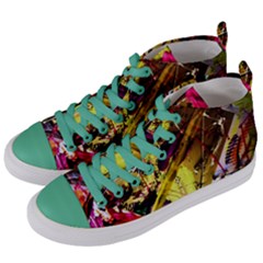 Absurd Theater In And Out 12 Women s Mid-top Canvas Sneakers by bestdesignintheworld