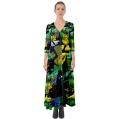Rumba On A Chad Lake 10 Button Up Boho Maxi Dress by bestdesignintheworld