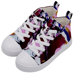 Immediate Attraction 1 Kid s Mid-top Canvas Sneakers by bestdesignintheworld