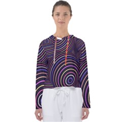 Abtract Colorful Spheres Women s Slouchy Sweat by Modern2018