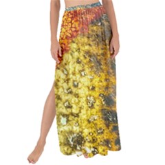 Colorful Abstract Texture  Maxi Chiffon Tie-up Sarong by dflcprints