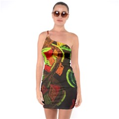 Girls Curiosity 4 One Soulder Bodycon Dress by bestdesignintheworld