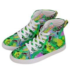 Desert Blooming 1/2 Women s Hi-top Skate Sneakers by bestdesignintheworld