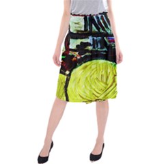 House Will Be Built 5 Midi Beach Skirt by bestdesignintheworld