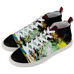 Coffee Land 2 Men s Mid-top Canvas Sneakers by bestdesignintheworld