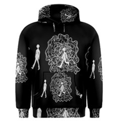 Drawing  Men s Pullover Hoodie by ValentinaDesign