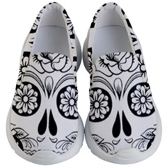 Sugar Skull Kid s Lightweight Slip Ons by StarvingArtisan