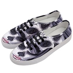 Sugar Skull Women s Classic Low Top Sneakers by StarvingArtisan