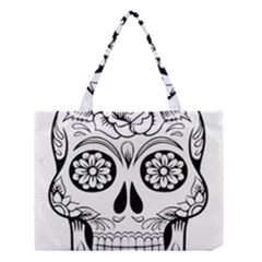 Sugar Skull Medium Tote Bag by StarvingArtisan