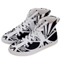 Tribal Sugar Skull Women s Hi-Top Skate Sneakers View2