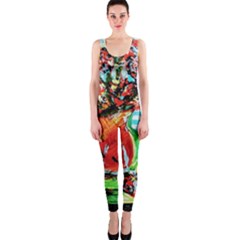 Dry Flowers On Your Windows One Piece Catsuit by bestdesignintheworld