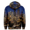 Skyline Downtown Seattle Cityscape Men s Zipper Hoodie View2