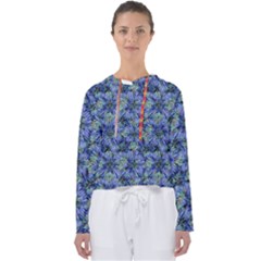 Modern Nature Print Pattern 7200 Women s Slouchy Sweat by dflcprints