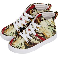 Ireland #1 Kid s Hi-top Skate Sneakers by bestdesignintheworld