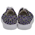 Hypnotic Geometric Pattern Kids  Low Top Canvas Sneakers View4