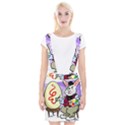 Bunny Easter Artist Spring Cartoon Braces Suspender Skirt View1