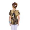 Awesome Steampunk Horse, Clocks And Gears In Golden Colors Kids  One Piece Tee View2