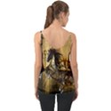 Awesome Steampunk Horse, Clocks And Gears In Golden Colors Cami View2