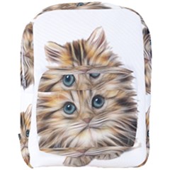 Kitten Mammal Animal Young Cat Full Print Backpack by Simbadda