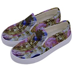 June Gloom 1 Kids  Canvas Slip Ons by bestdesignintheworld