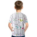 Set Chalk Out Chitchat Scribble Kids  Sport Mesh Tee View2