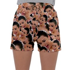 Crying Kim Kardashian Sleepwear Shorts by Valentinaart