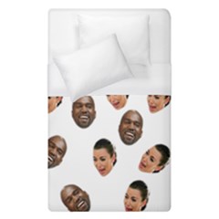 Crying Kim Kardashian Duvet Cover (single Size) by Valentinaart