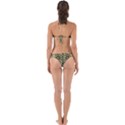 Golden Ornate Intricate Pattern Perfectly Cut Out Bikini Set View2