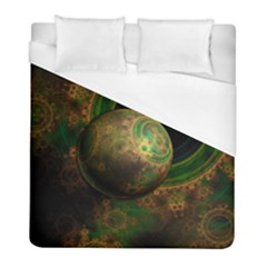 Tiktok s Four-dimensional Steampunk Time Contraption Duvet Cover (full/ Double Size) by jayaprime