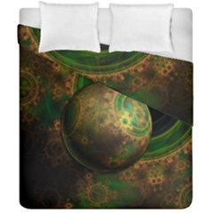 Tiktok s Four-dimensional Steampunk Time Contraption Duvet Cover Double Side (california King Size) by jayaprime