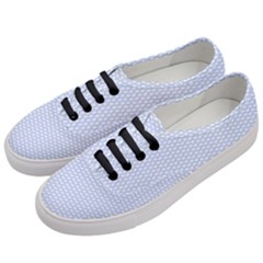 Alice Blue White Kisses In English Country Garden Women s Classic Low Top Sneakers by PodArtist