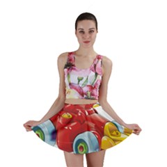 Car Vehicle Racing Car Formula Mini Skirt by Sapixe